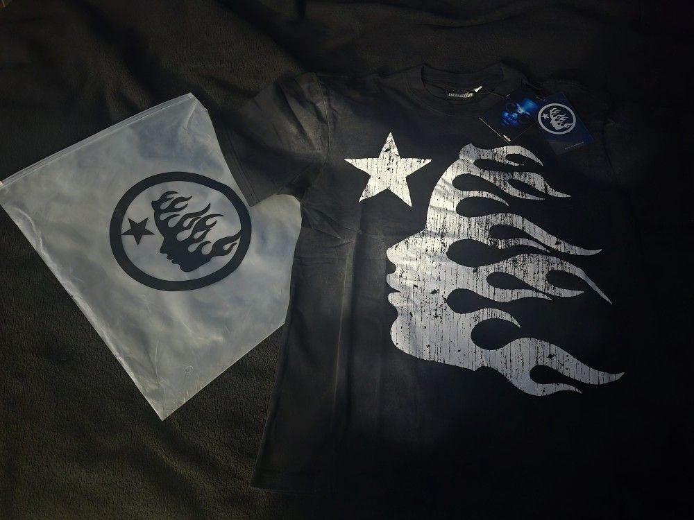 Hellstar Classic Tee (Black) (With NFC Tag)