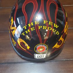 U.S. Marines Motorcycle Helmet 