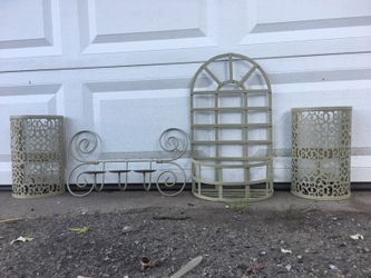 Four Piece Decorative Candle Decor