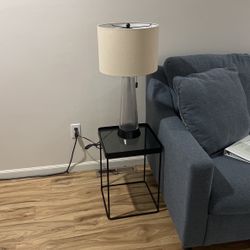 Side Table And Lamp 