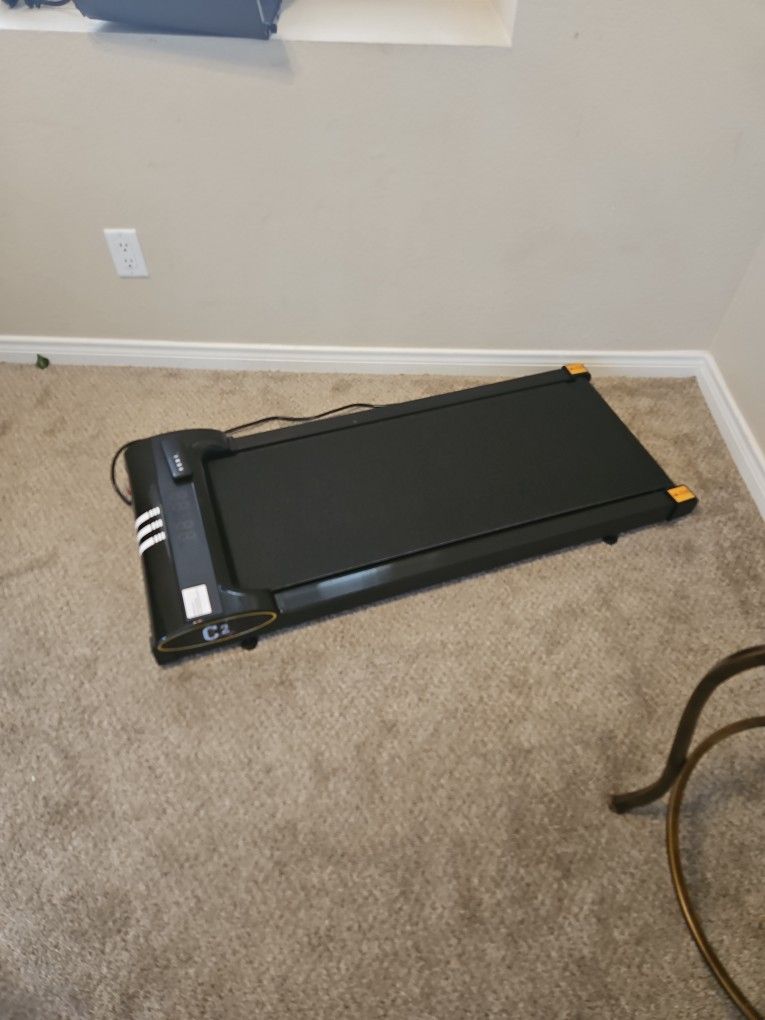 Desk walking pad treadmill