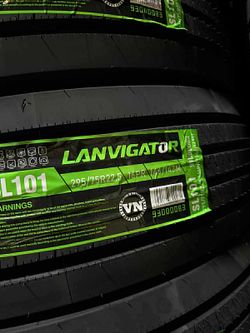 295-75R-22.5 Lanvigator TL001 16 ply Trailer Tire