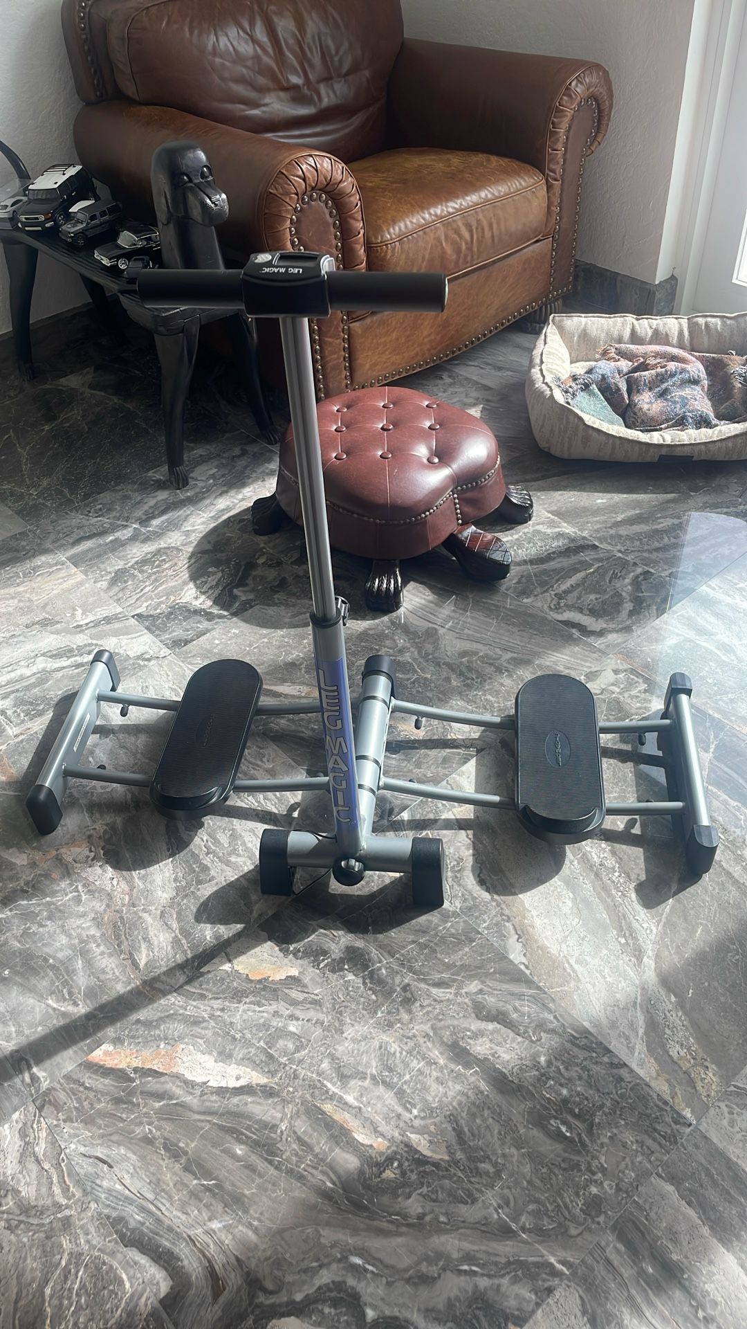 Leg Magic exercise machine