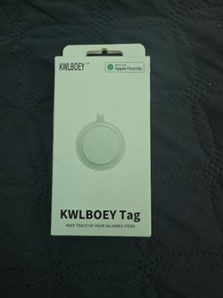 KWLBOEY Tag – Works with Apple Find My