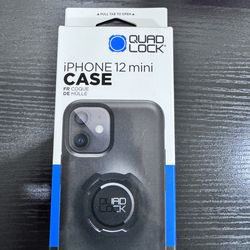 Iphone 12 mini quad lock case.