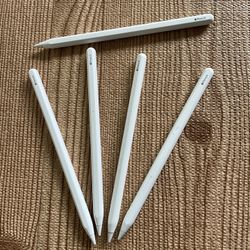 Apple Pencil 2nd Generation For iPad Air , iPad and Pro And Mini (magnetic wireless charging)  $65 each 