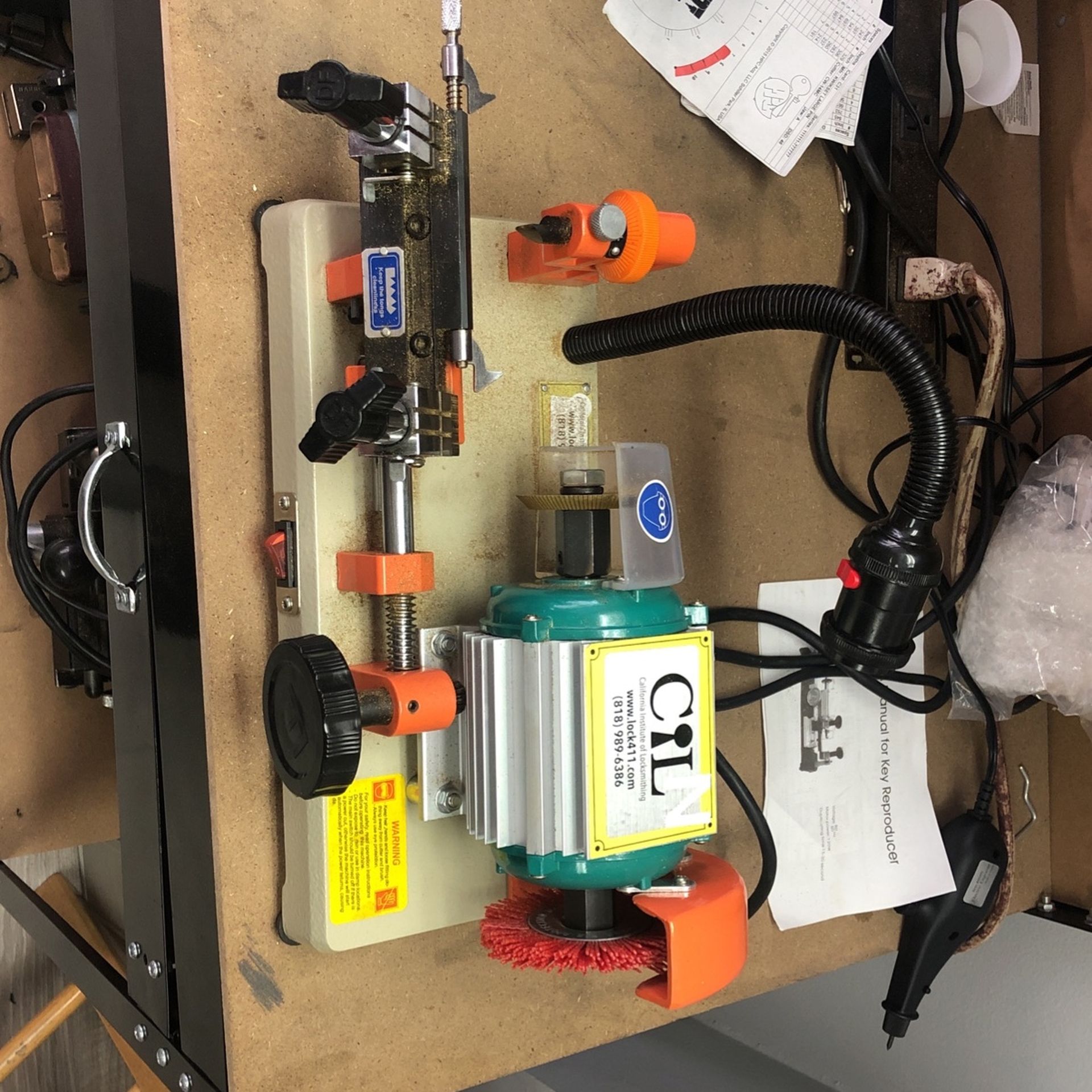 New In Box (Picture Is An Example) Key Duplicating Machine