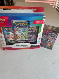 Pokemon first partner & chaos rising booster bundle