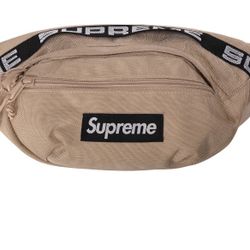Supreme Waist bag/ Fanny Pack (tan)