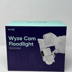 WYZE WYZEC3FL Outdoor Floodlight Security Camera (NEW IN BOX---FAST SHIPPING)