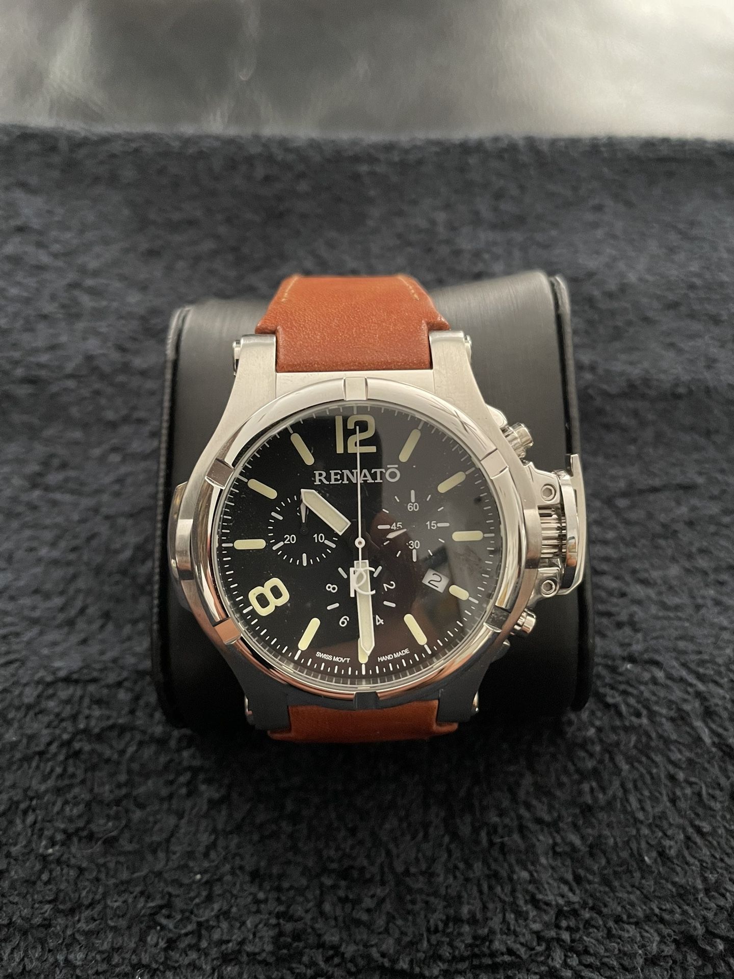 Renato Mens Aviator Watch, NEW
