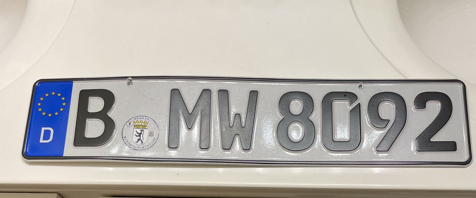 BMW Front European Plate