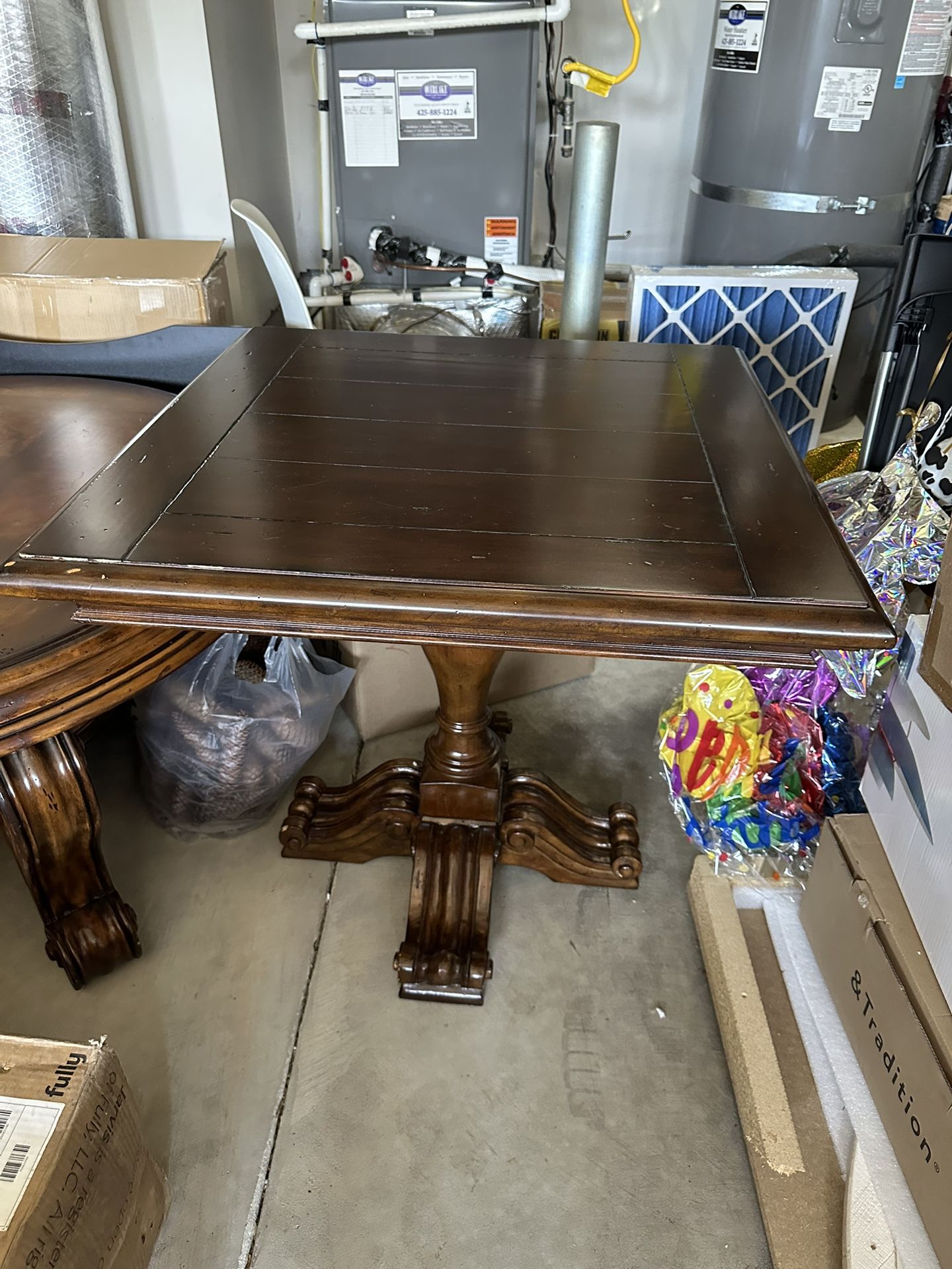 Solid Wood Square Table
