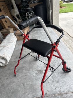 Drive walker for elderly seniors