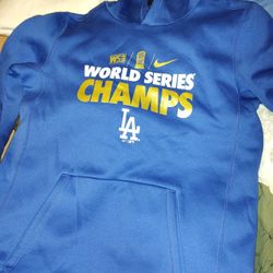 Los Angeles Dodgers Baseball World Series Nike Sweater Hoodie Therma Boys Girls Womens Top