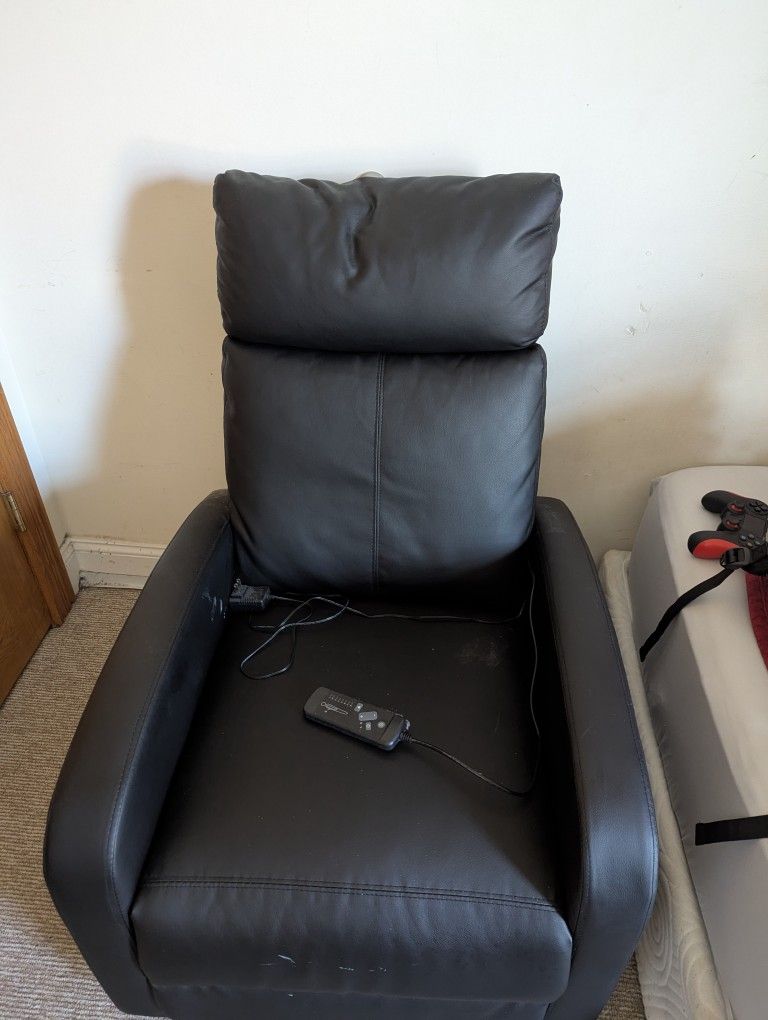 Black Massage Chair