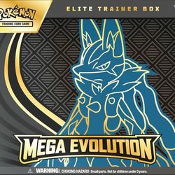 Pokemon Mega Evolutions ETB