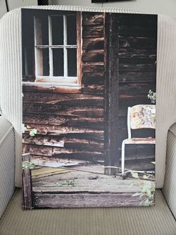 18" X 26" Farmhouse Canvas Art--Brand New