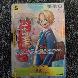 One Piece Japanese Sabo Promo