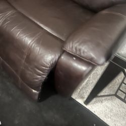 Leather Sectional