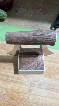 Moose antler Ulu knife