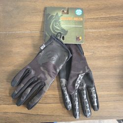 PIG FDT-Delta Full Dexterity Tactical Gloves Multi Camo/Black Size Medium NWT