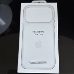 iPhone 17 Pro Clear Case