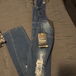 Womens Overall Jeans