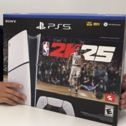 PlayStation 5 *Jason Tatum Cover Black Box 2K 25 Brand New Unopened won from casino