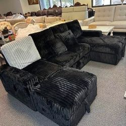 Fluffy Sleeper Sectional $1275 !
