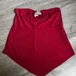 Cute Red Tube Top