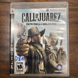 Call of Juarez: Bound in Blood PlayStation 3 PS3