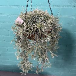 New Spring Floral Hanging Arrangement, Hanging Fake Faux Planter In Green, Price Per Each