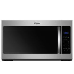 whirlpool stainless over-the-range microwave With Hood