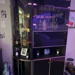 Designer Italian Bar Cabinet