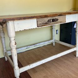 Vintage Farm Table/Desk