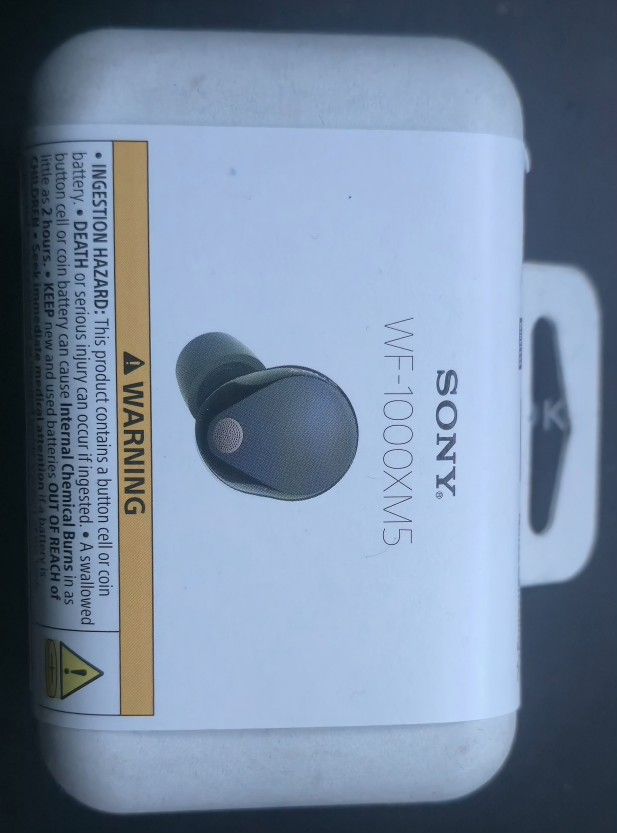 Sony WF-1000XM5 Truly Wireless Noise Canceling Earbuds.