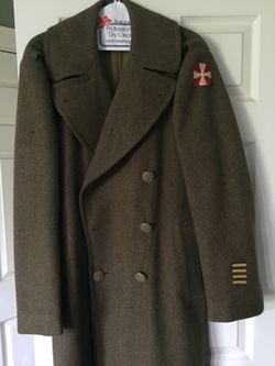 Vintage military coat very (heavy/heavy duty) (Large)