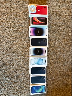 iPhone 13/14/15 boxes with chargers inside 10 each