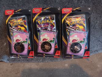 Pokémon TCG Mega Evolution Pitch Black Blister Pack x3