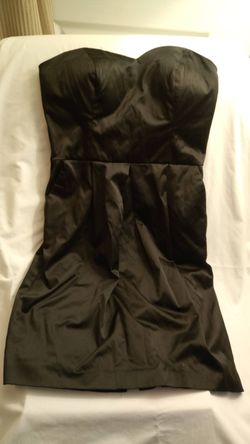 CANDIES BLACK STRAPLESS FORMAL DRESS(OR BEST OFFER)