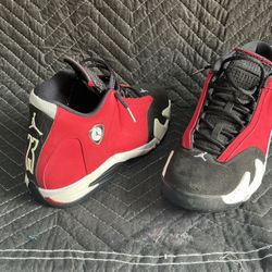 Size 11 - Air Jordan 14 Retro Gym Red (Missing Insole)