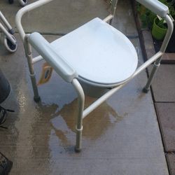 COMMODE NEW STILL WITH TAGS  GREY (NOVA)