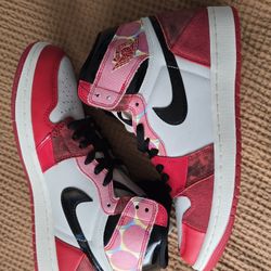 Air Jordan 1 Retro Spiderverse Size 10.5 No BOX