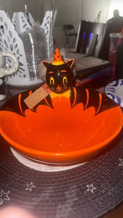 Joanna Parker Carnival cottage bat bowl