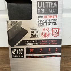Deck And Patio Grill Mat 48x30”