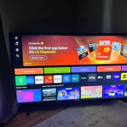 65 In LG 4K Smart TV 