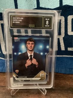 2025 Topps Now #01 Rookie Cooper Flagg Gem. Mint 8.