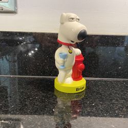 Brian Family Guy Bobblehead Dog Fire Hydrant with Martini Fox Funko 2005 6”