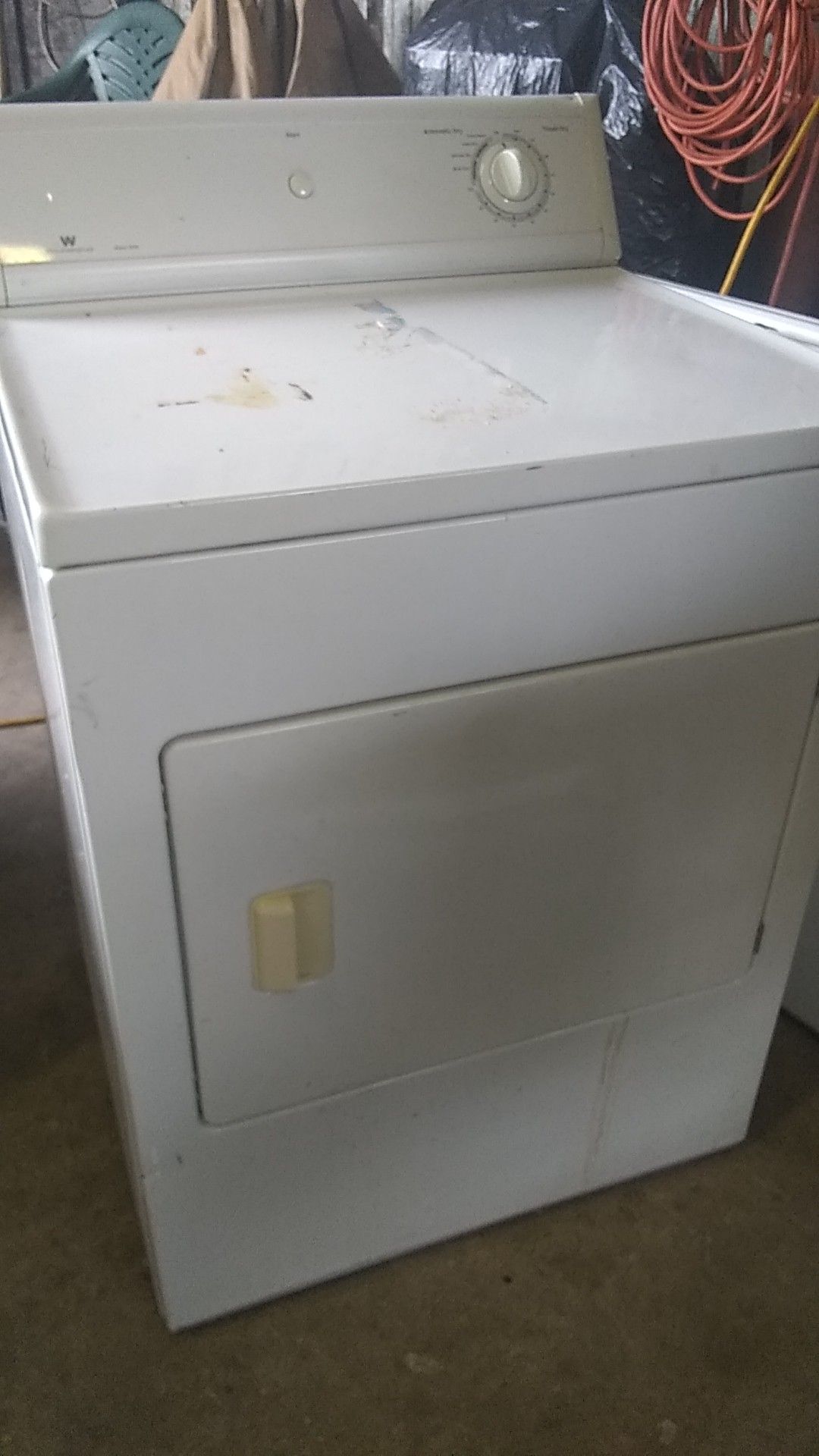 White westinghouse dryer